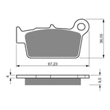 GOLDfren Brake Pads - K5 Off-Road Racing