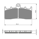 GOLDfren Brake Pads - S3 Sintered Sports