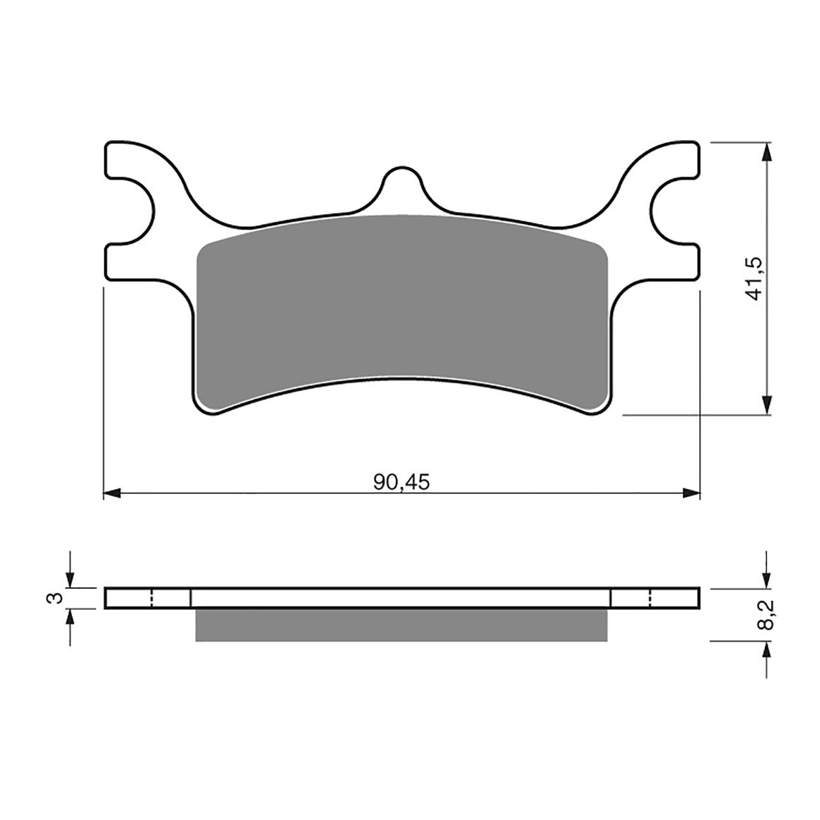 GOLDfren Brake Pads - K5 Off-Road Racing