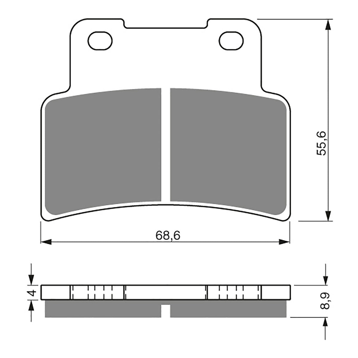 GOLDfren Brake Pads - S3 Sintered Sports