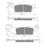 GOLDfren Brake Pads - K5 Off-Road Racing