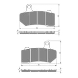 GOLDfren Brake Pads - S3 Sintered Sports