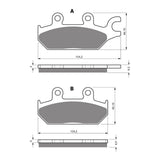 GOLDfren Brake Pads - K5 Off-Road Racing