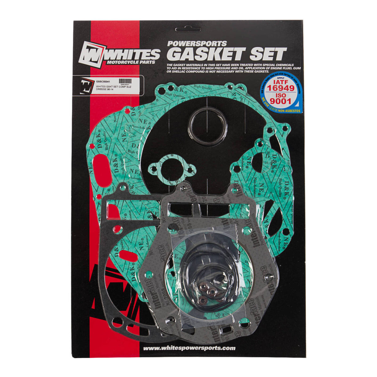 Whites Gasket Set - Complete for Suzuki DR650SE ('96-'14)