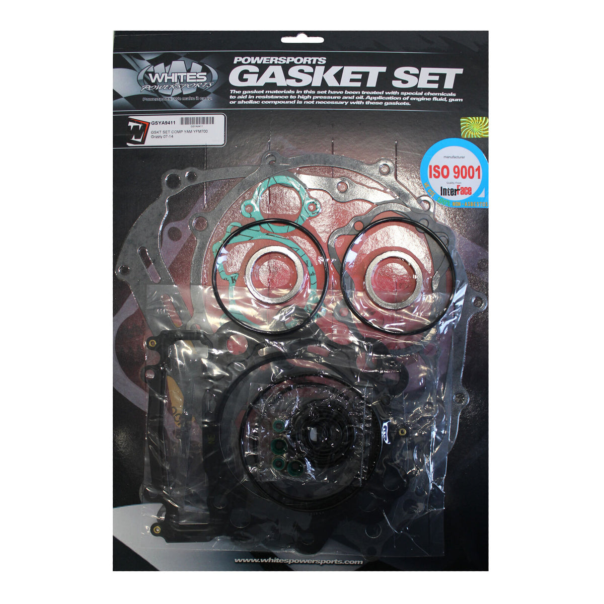 Whites Gasket Set - Complete for Yamaha YFM700 Grizzly ('07-'14)