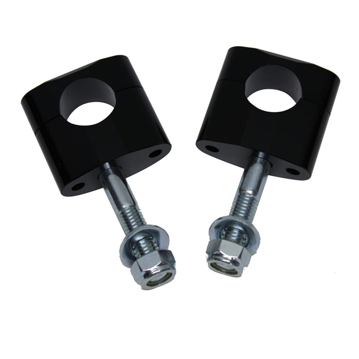 Whites Handlebar Mount 1-1/8 Taper Flat Black 12mm Bolt