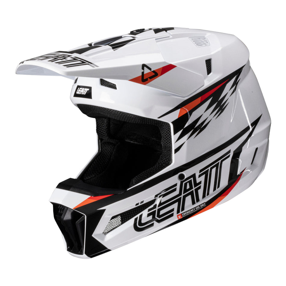Leatt 2026 3.5 Helmet Kit - White