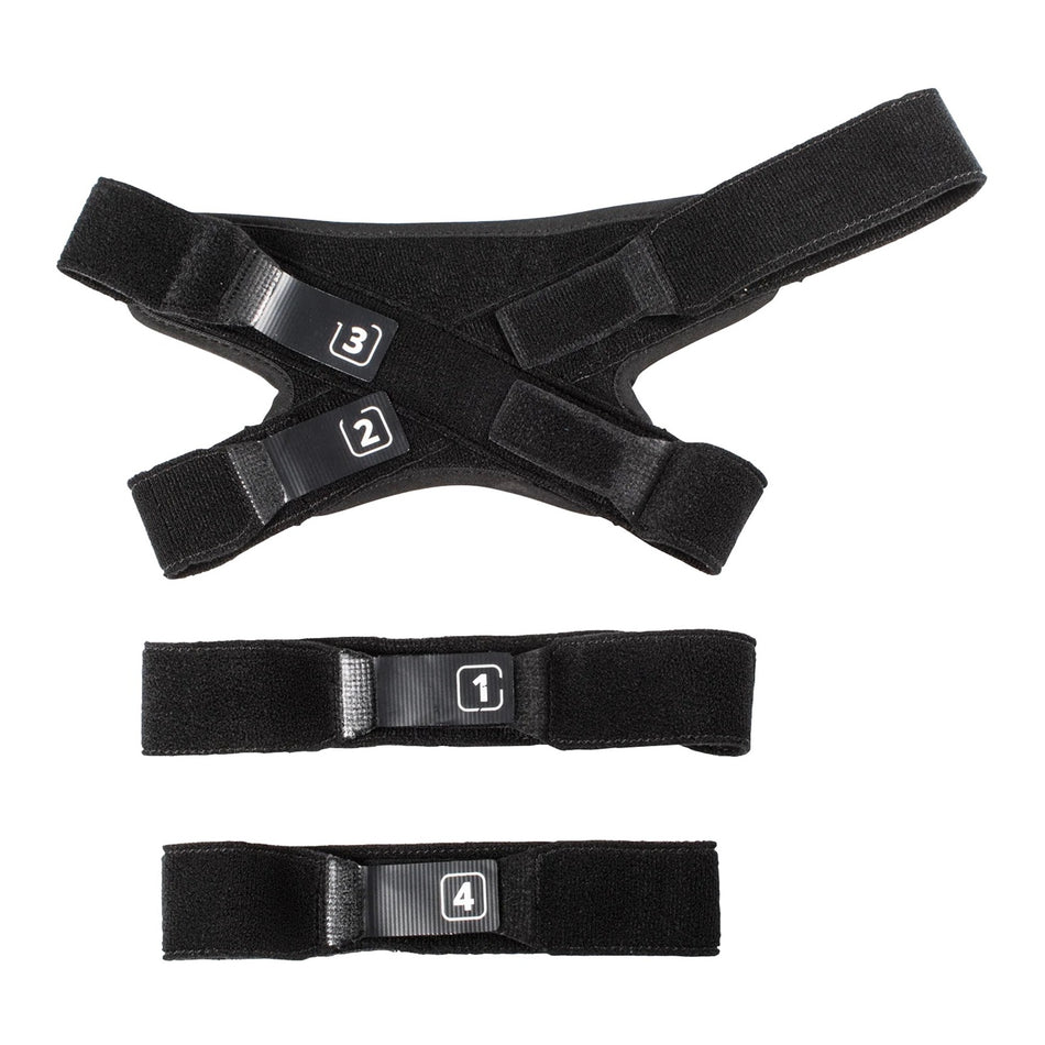 Leatt Strap Kit All C-Frame Carbon (Pair) (S/M)