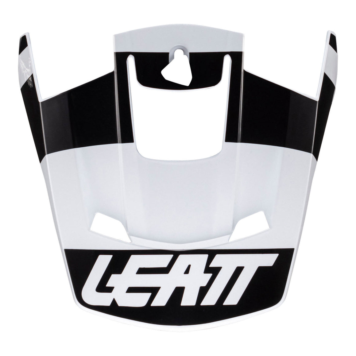 Leatt 3.5 Junior Helmet Peak - Black / White (Junior/XS/2XL)