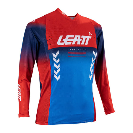 Leatt 2026 4.5 Junior Jersey - Royal Blue / Red