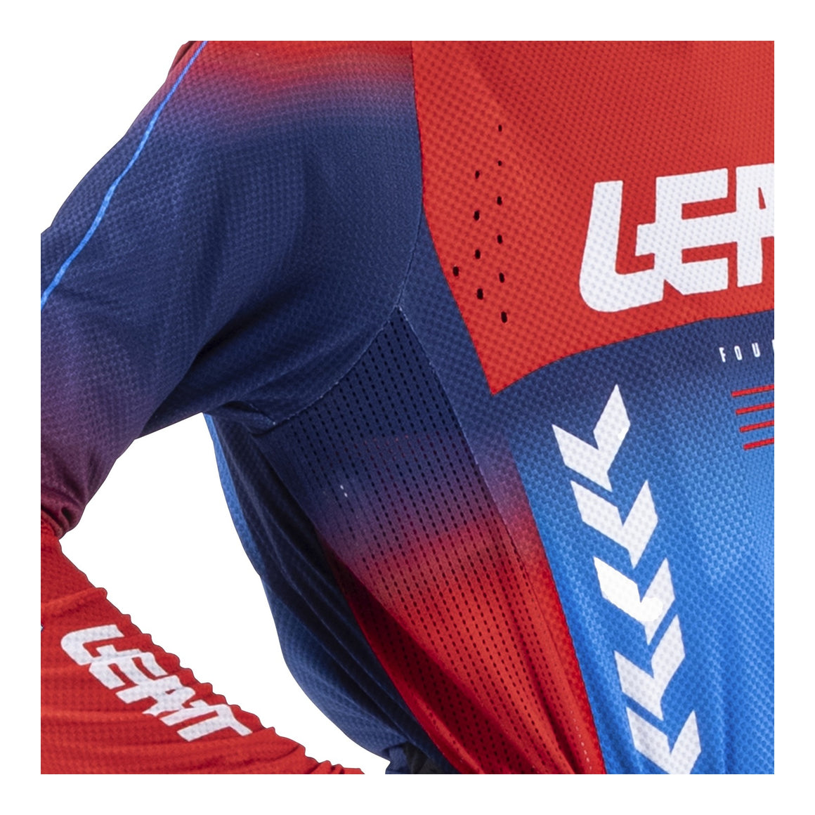 Leatt 2026 4.5 Junior Jersey - Royal Blue / Red