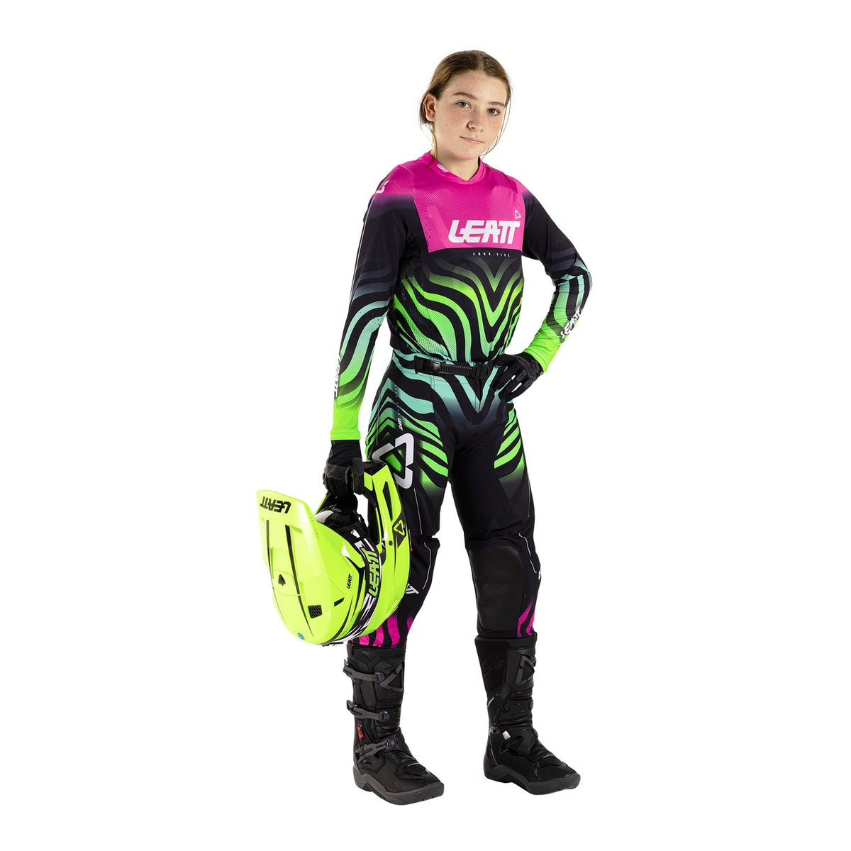 Leatt 2026 4.5 Junior Pant - Tiger Pink