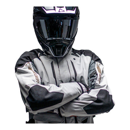 Leatt 5.5 ADV DriTour Jacket - Steel Grey