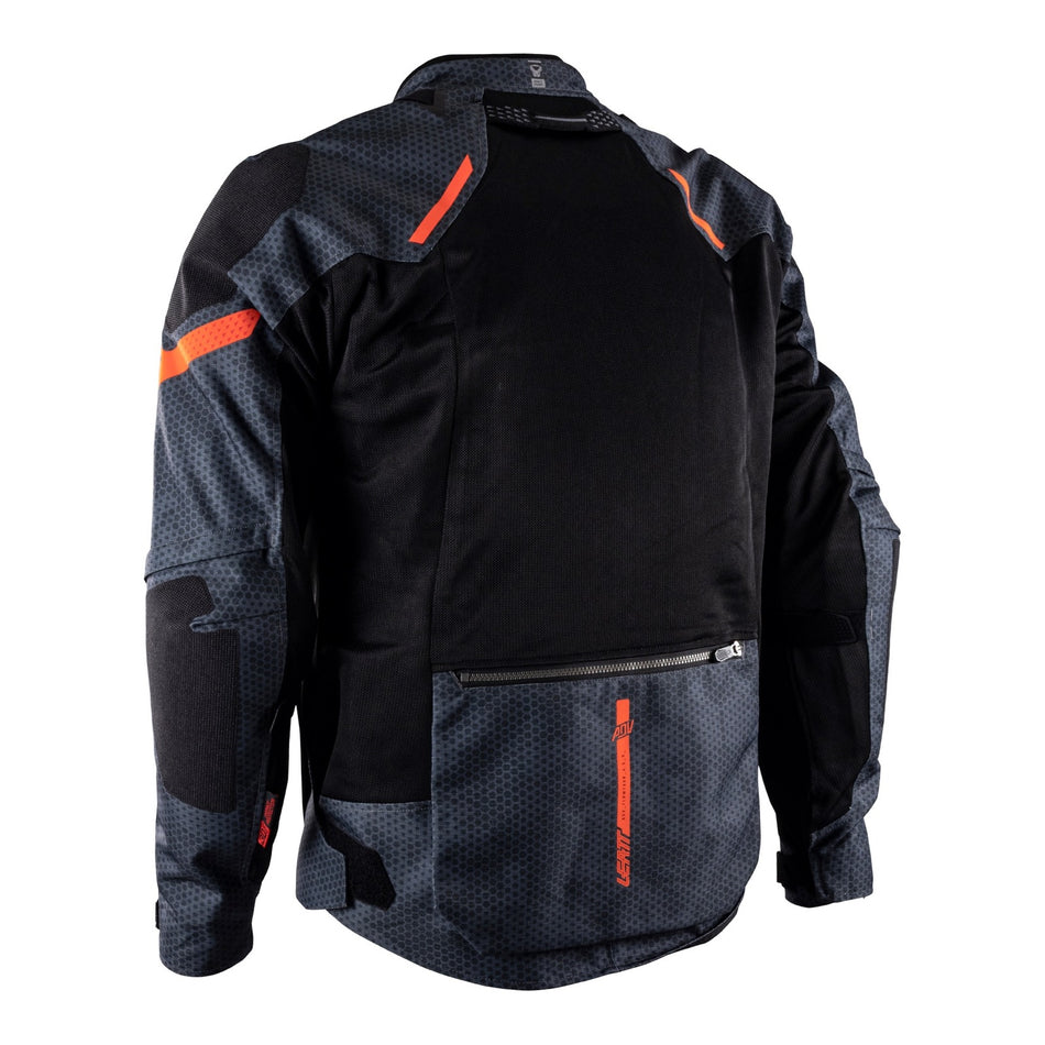 Leatt 4.5 ADV FlowTour Jacket (Short) - Iron Grey
