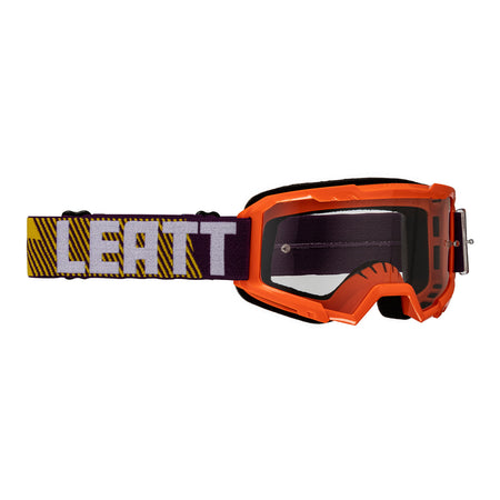 Leatt 2.5 Vizion Goggles (Small) - Orange / Clear 90%