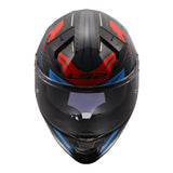 LS2 FF811 Vector II Savage Helmets - White / Blue / Red