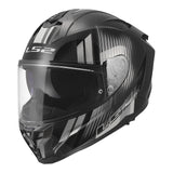 LS2 FF817 Challenger II Nitro Helmet - Black / Grey