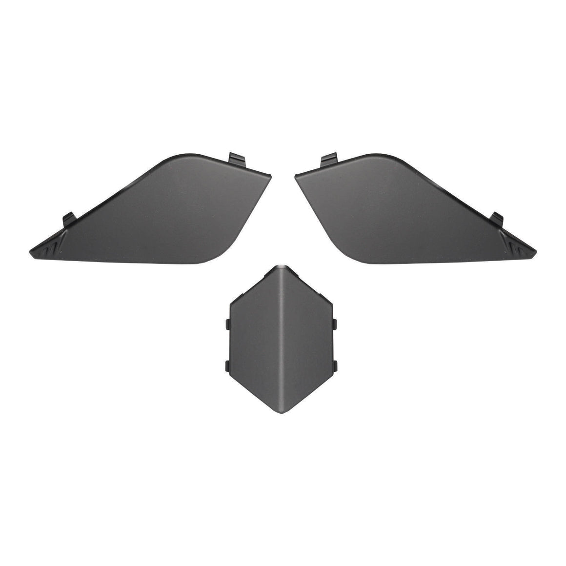 LS2 MX701 Explorer Cover Side Screw Peak - Matte Black
