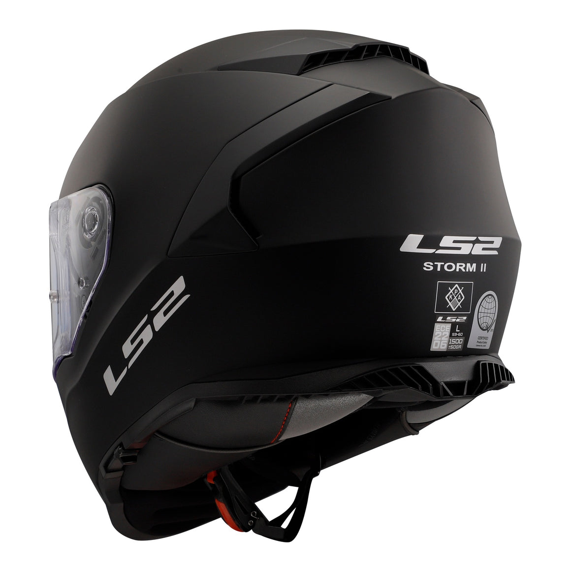 LS2 FF800 Storm II - Matte Black 06