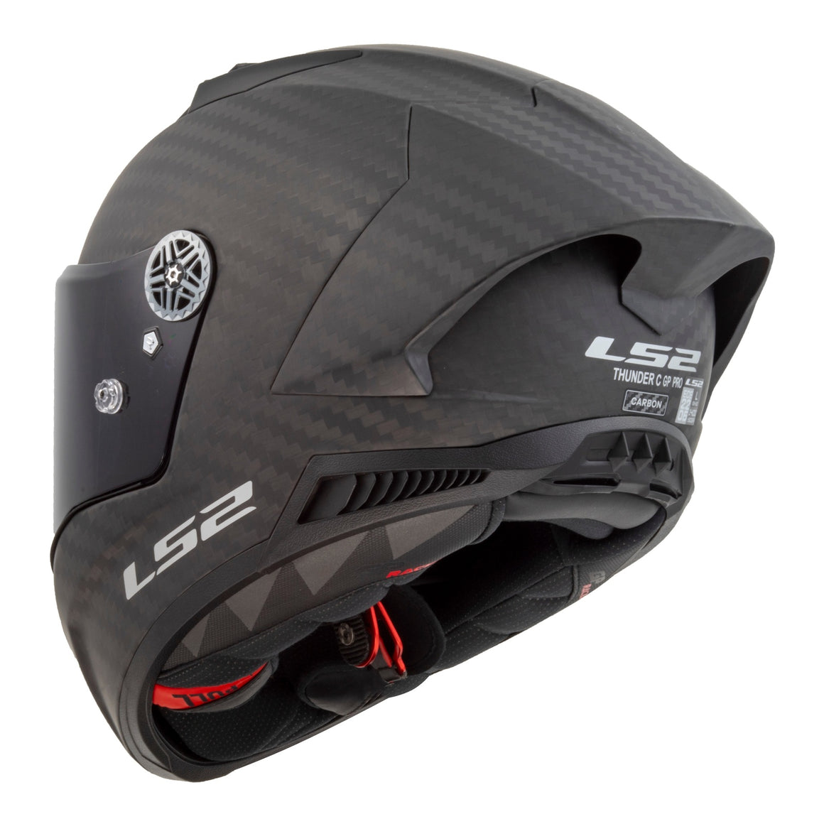 LS2 FF805 Thunder GP Pro (FIM) Helmet - Matte Black
