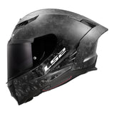 LS2 FF807 Dragon Forged Helmet - Gloss Carbon 06