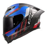 LS2 FF807 Dragon Trax - Blue / Red / Carbon 06
