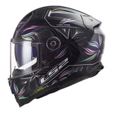 LS2 FF811 Vector II Tropical Helmet - Black / White