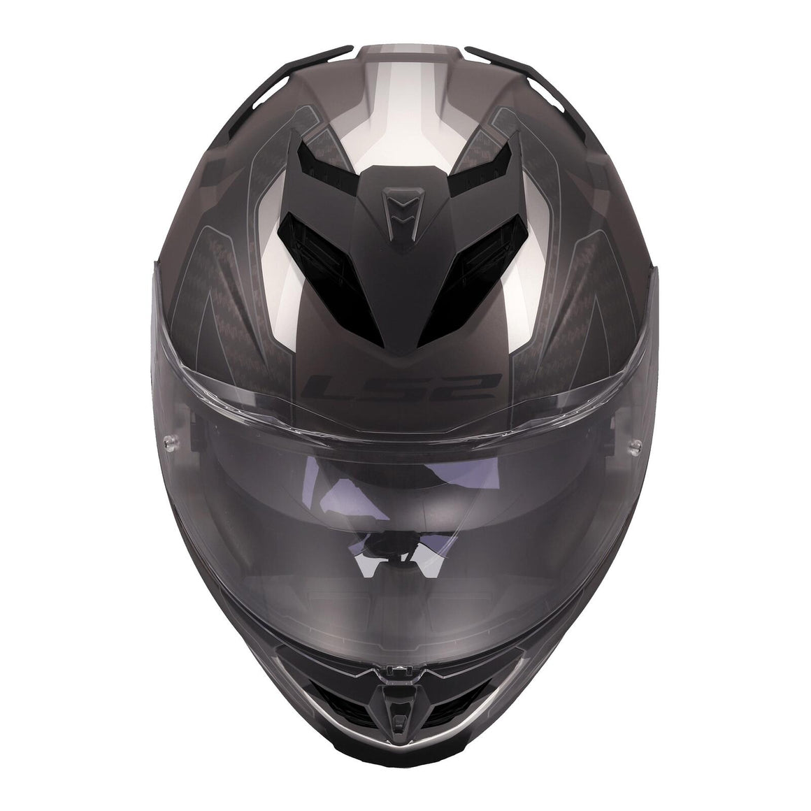 LS2 FF818 Storm III Sporty Helmet - Black / Grey