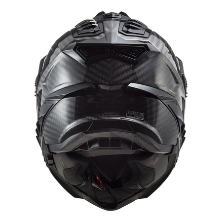 LS2 MX701 Explorer Carbon Solid - Gloss Carbon