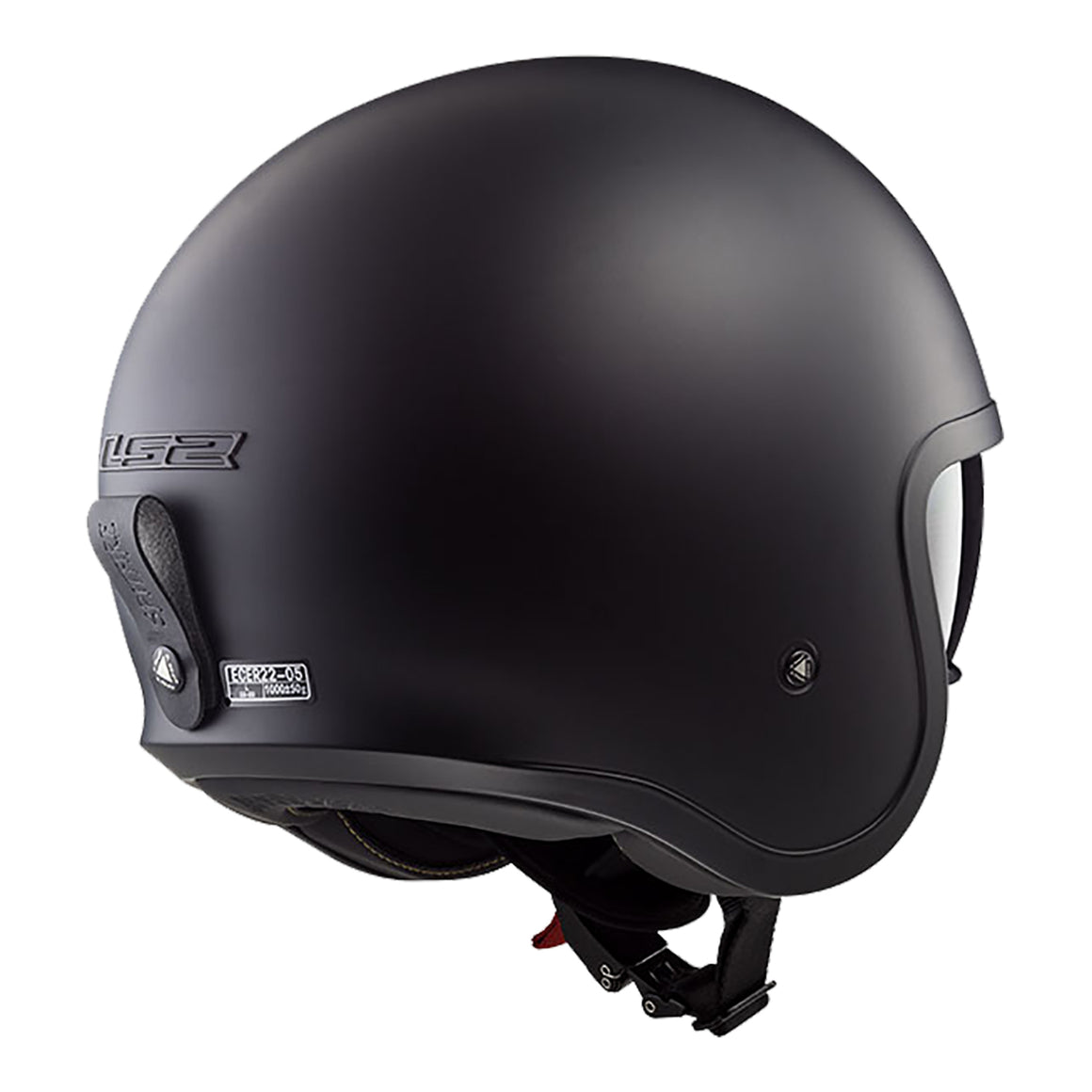 LS2 OF599 Spitfire II Helmet - Matte Black 06