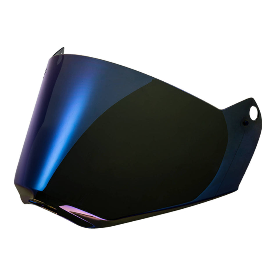 LS2 MX436 Pioneer Visor - Iridium Blue (Non Pinlock Ready)