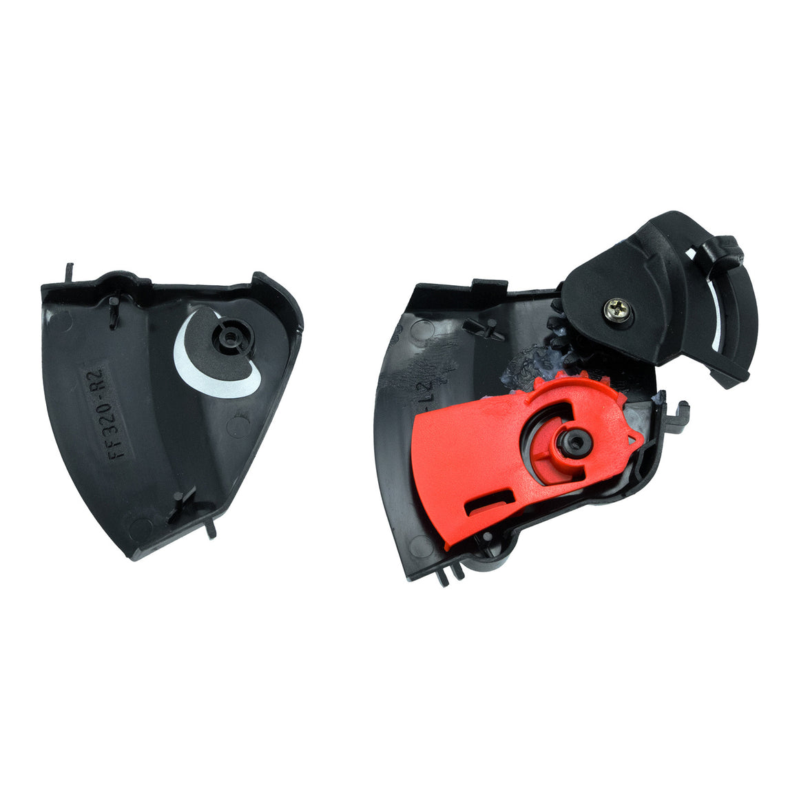 LS2 FF320 Stream Sun Visor Mech System