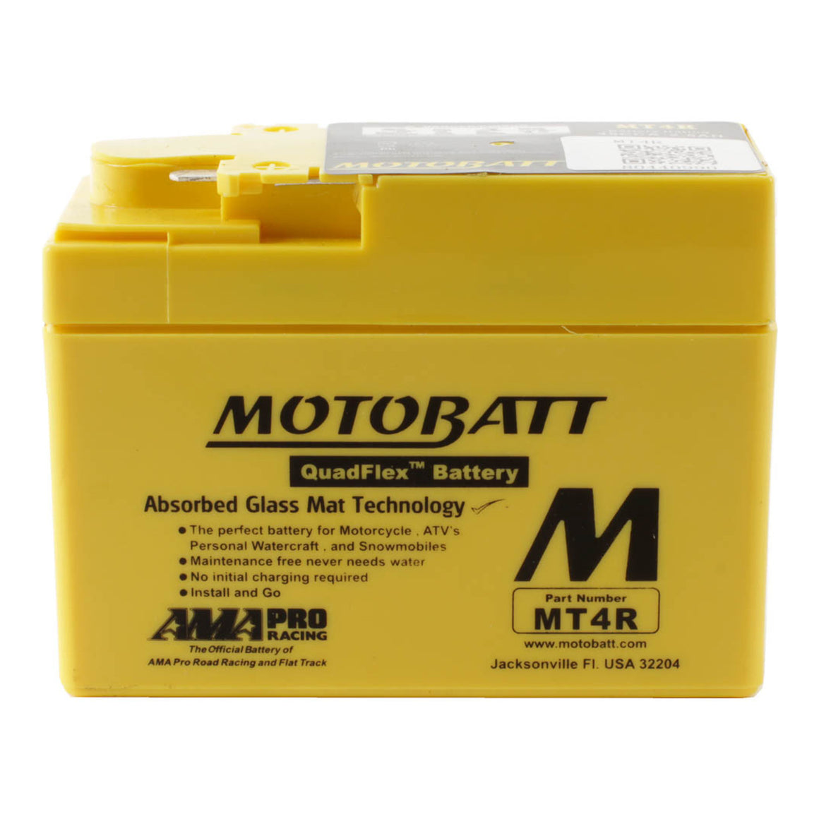 Motobatt Battery Quadflex AGM - MBMT4R