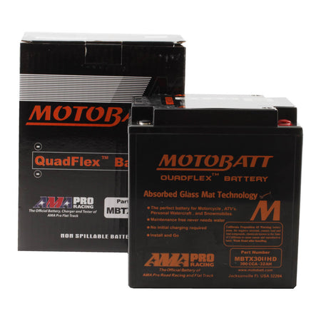 Motobatt Battery Quadflex AGM - MBTX30UHD