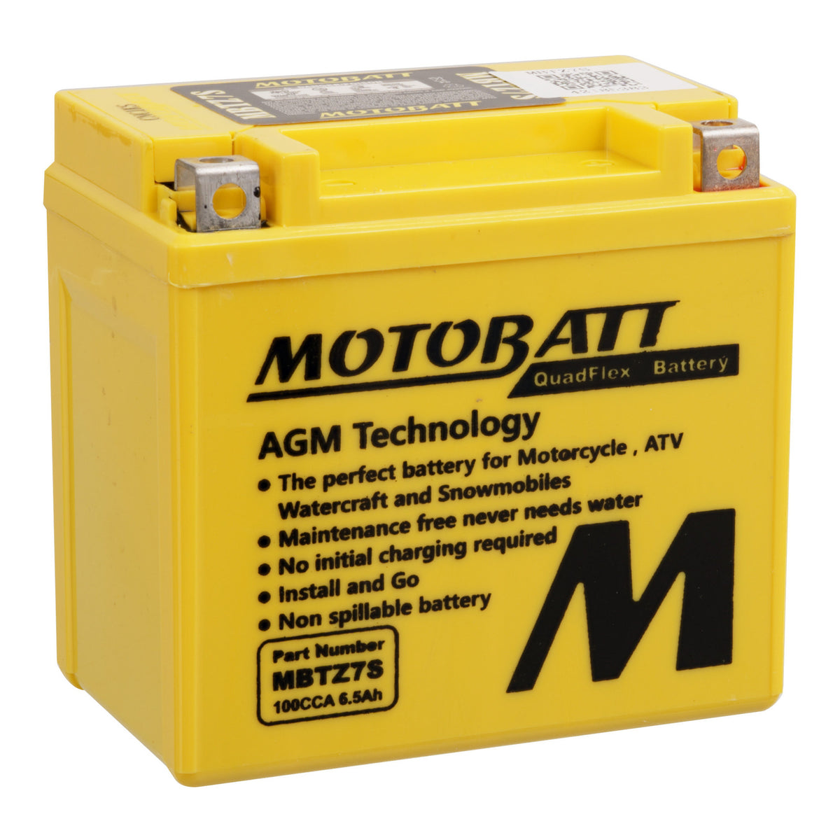 Motobatt Battery Quadflex AGM - MBTZ7S
