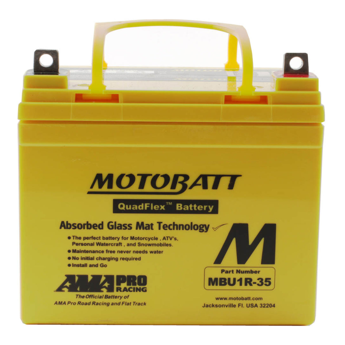 Motobatt Lug Type Terminal MBU1R-35 - Positive R/H