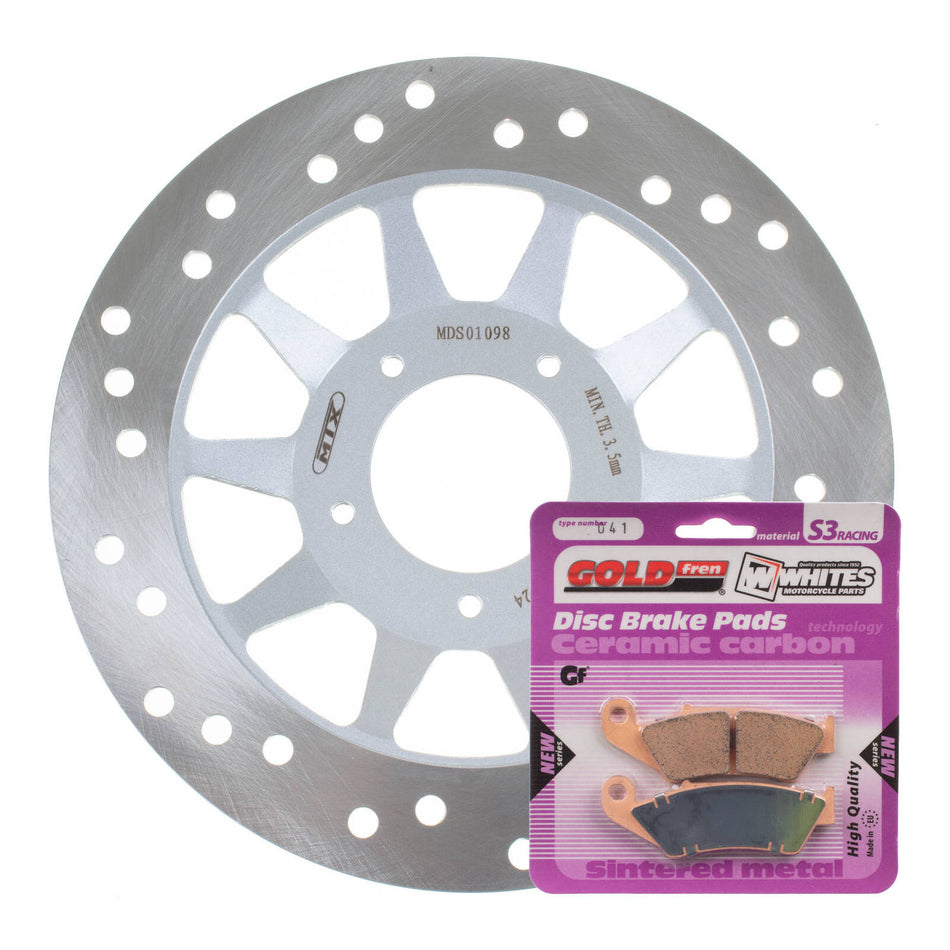 Brake Disc & Pad Front Kit - Honda XR150L '14-'20