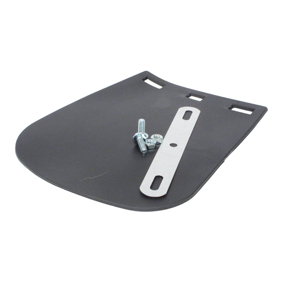Whites Mud Flap - Black PVC (Large)