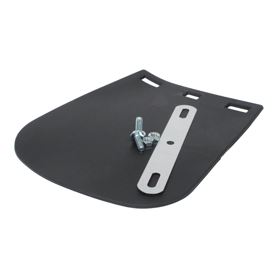 Whites Mud Flap - Black PVC (Small)