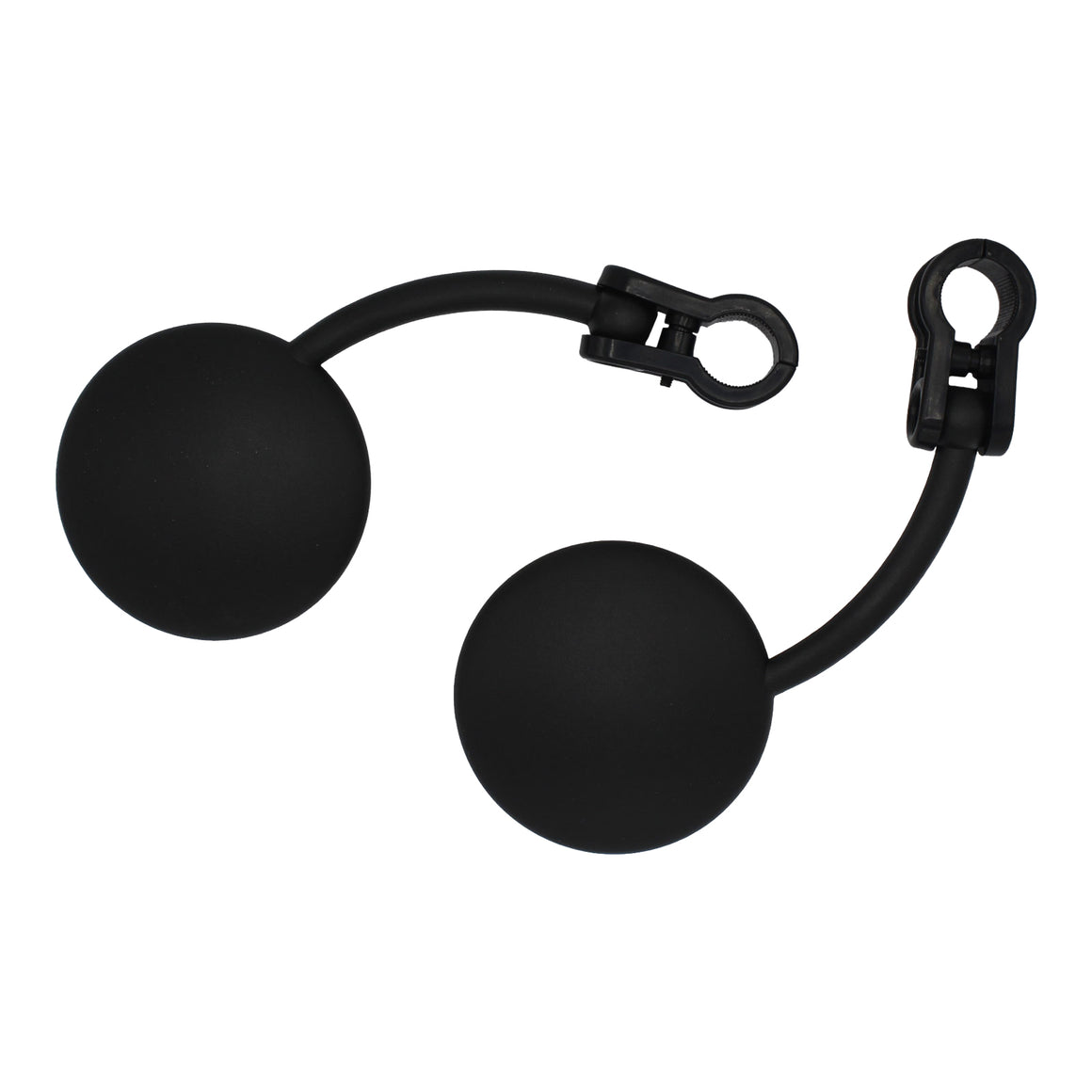 Whites Mirror Pair Universal Folding Enduro 7/8 Black