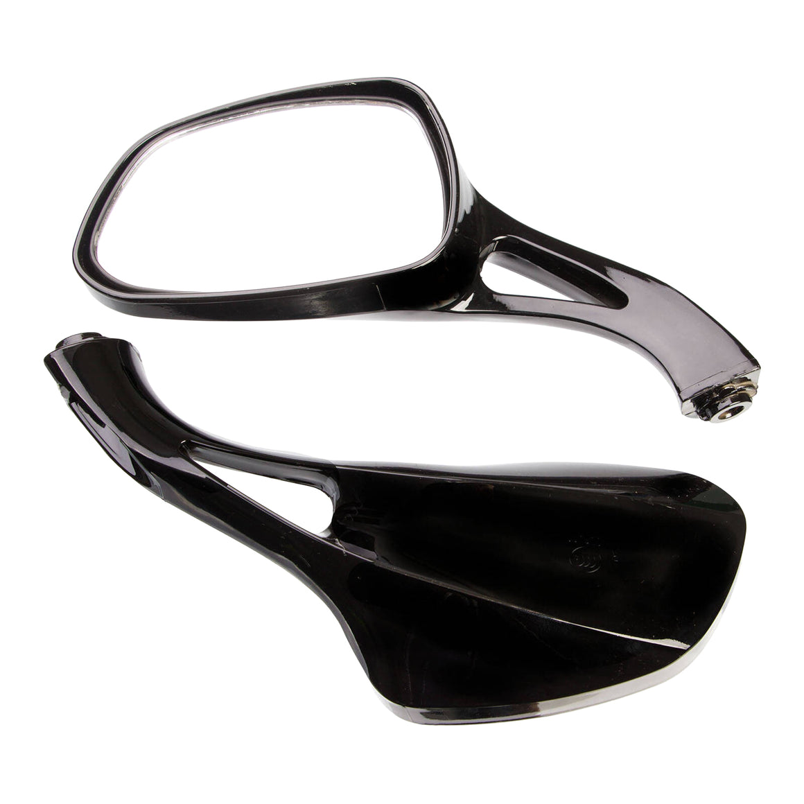 Whites Mirror - Suzuki AN125 Black (Pair)