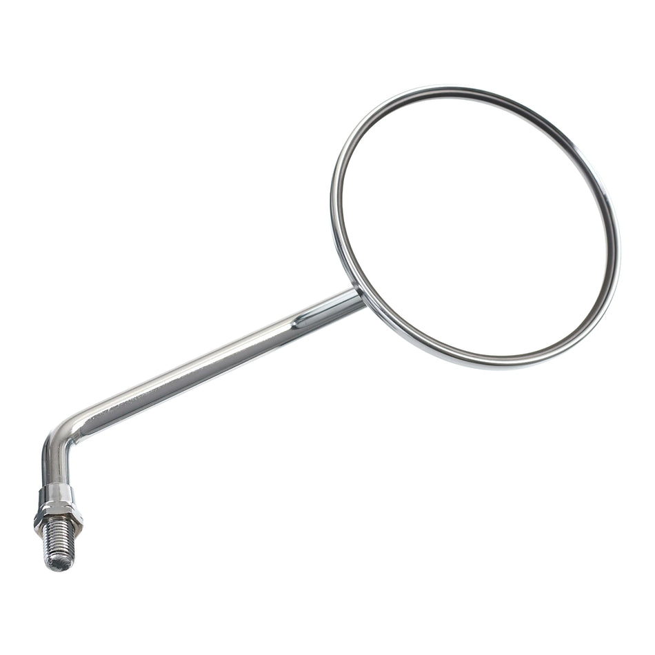Whites Mirror - 10mm Universal RH Chrome Mirror - Left-Hand Thread