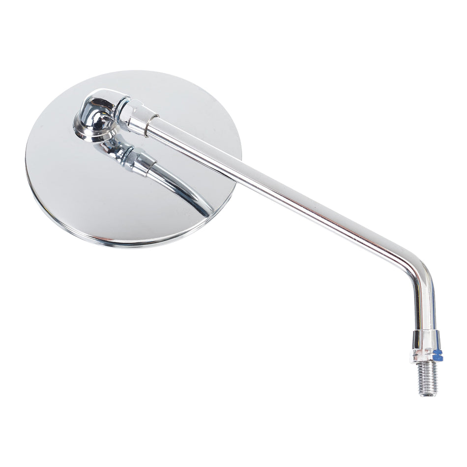 Whites Mirror - 10mm Universal RH Chrome Mirror - Left-Hand Thread