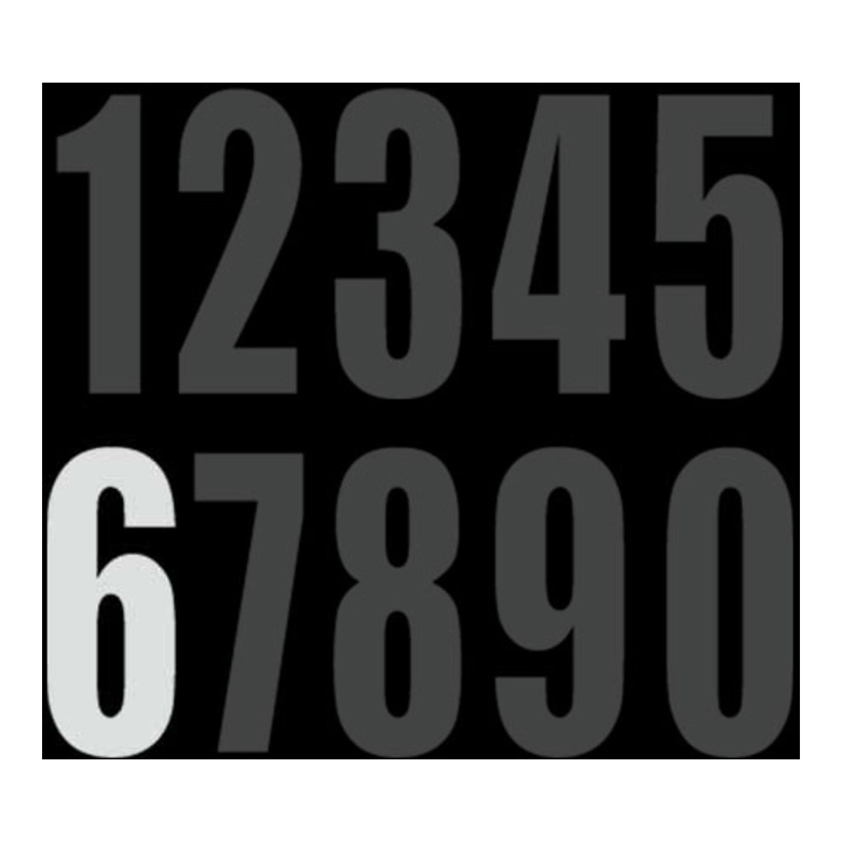DRC Motion Standard Number ED3 White 6