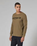 Bettmann Long Sleeve Waffle Tee - Khaki MTLS21011