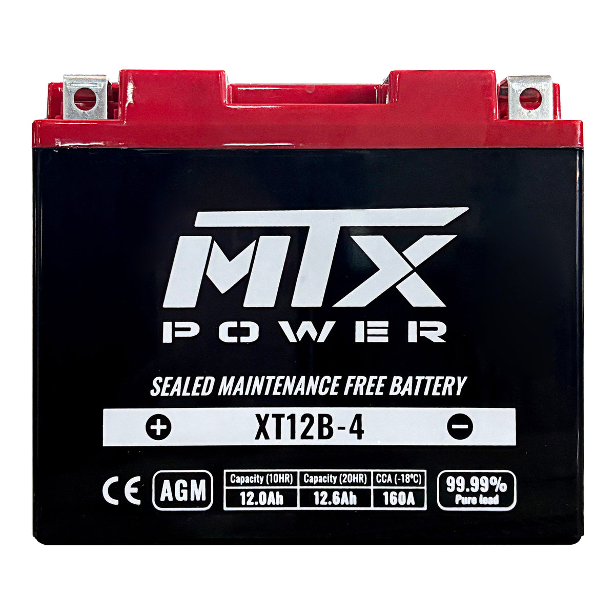 MTX Power Battery AGM - XT12B-4