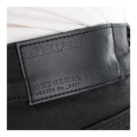 Oxford Original CE AA Armourlite Slim Men's Jeans - Black (Short - 30L)