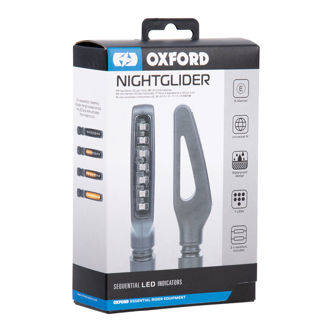 Oxford Nightglider Streaming Indicators (includes 2 Resistors)