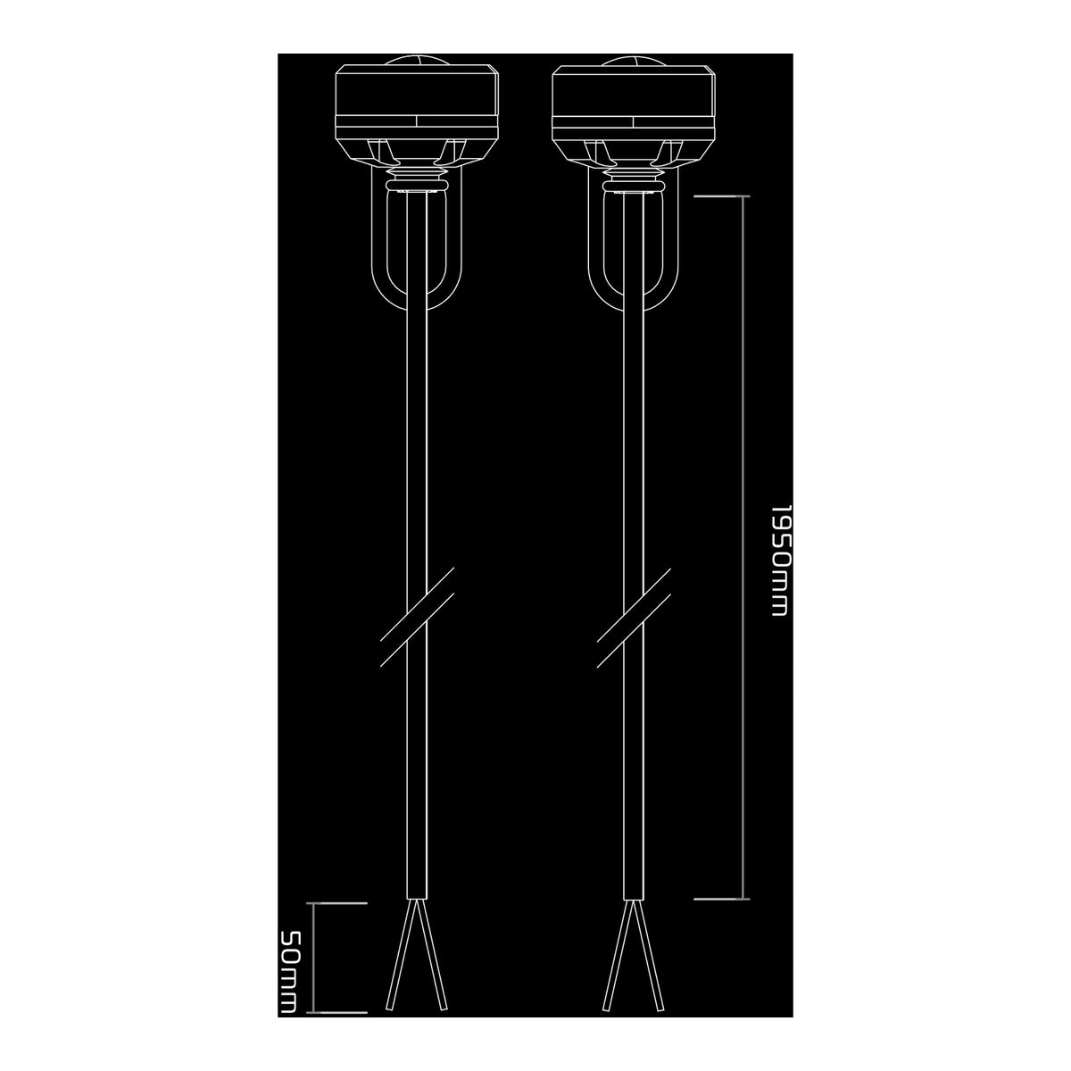 Oxford Rear Run Light