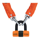Oxford Heavy Duty Chain Lock 1.5 m - Orange